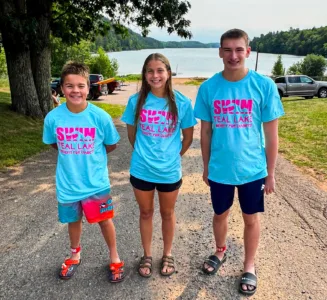 Teal Lake swim